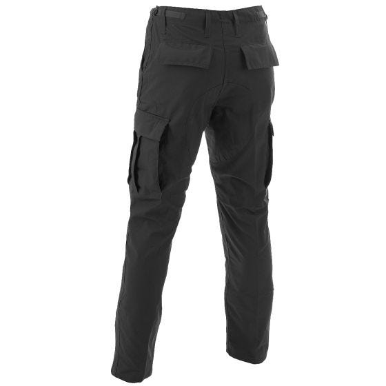 MFH BDU Einsatzhose aus Ripstop Schwarz