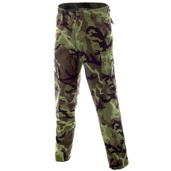 MFH BDU Einsatzhose aus Ripstop Czech Woodland