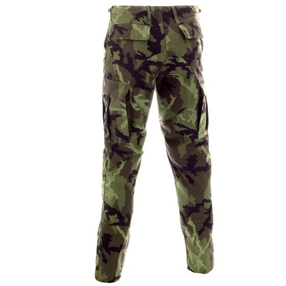MFH BDU Einsatzhose aus Ripstop Czech Woodland