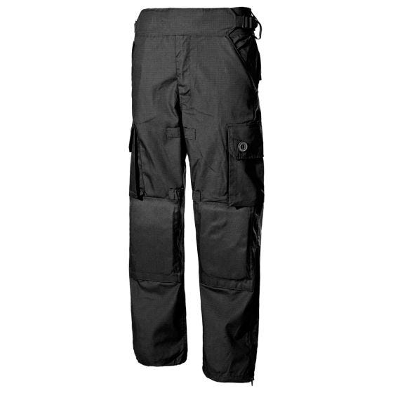 MFH Comando Smock Hose Ripstop - Schwarz