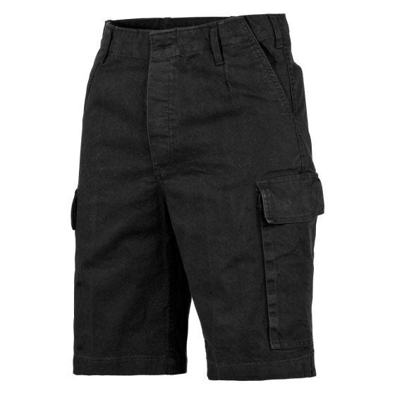 MFH BW Bermuda Shorts - Noir Pierrewashed