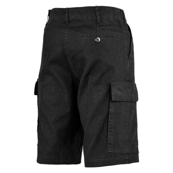 MFH BW Bermuda Shorts - Noir Pierrewashed