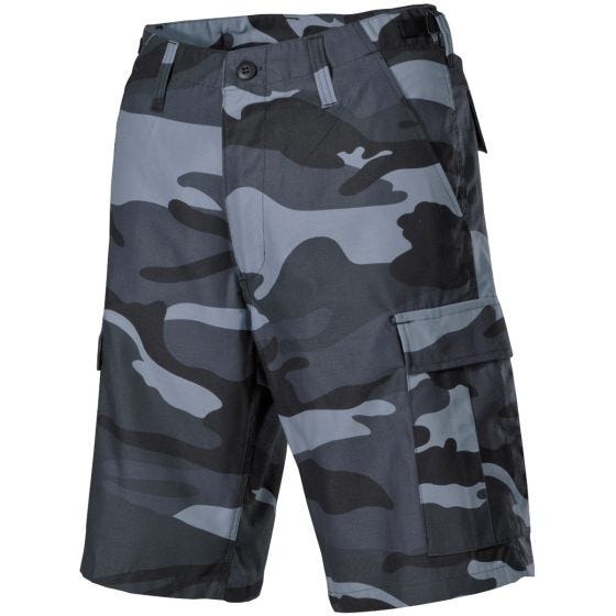 MFH US BDU Bermuda-Shorts Skyblue