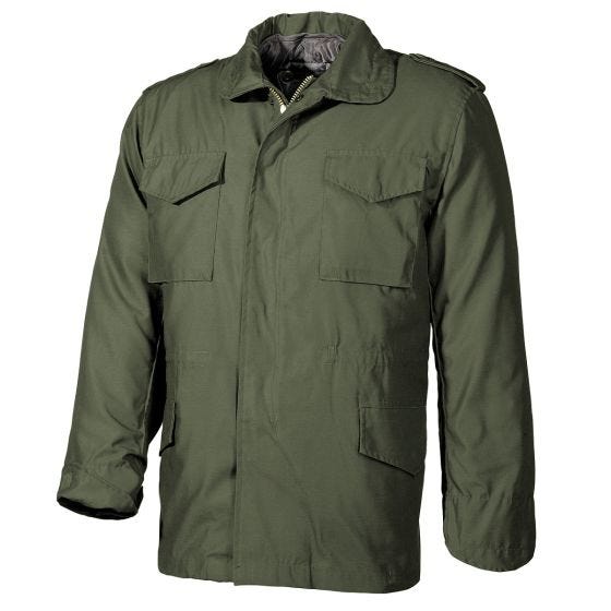 MFH US M65 Feldjacke mit Steppfutter - OD Green