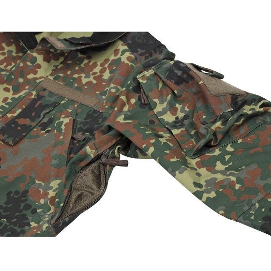 MFH BW Lang Kampfjacke - Flecktarn