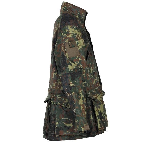 MFH BW Lang Kampfjacke - Flecktarn