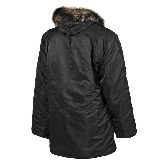 MFH US N3B Polar Jacke - Schwarz