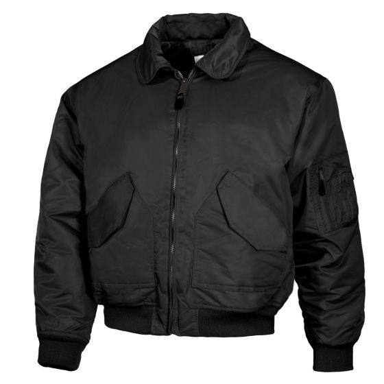 MFH US CWU Fliegerjacke - Schwarz