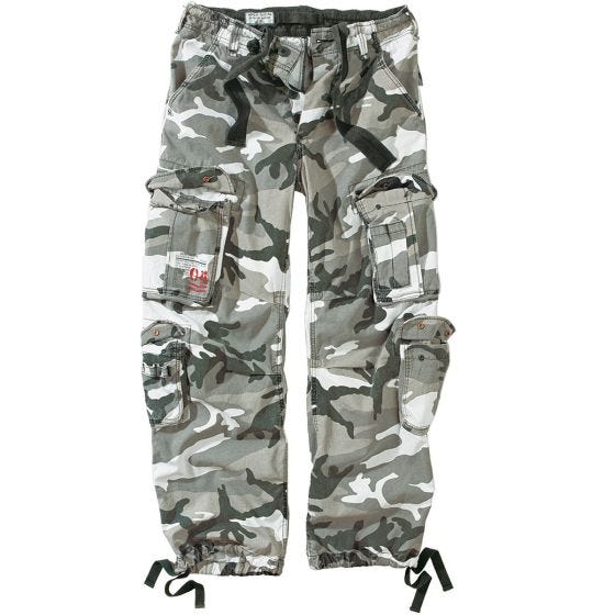 Surplus Airborne Hose im Vintage-Stil Urban