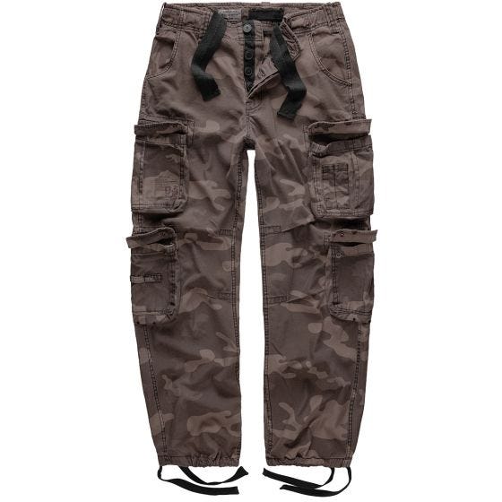 Surplus Airborne Hose im Vintage-Stil Black Camo