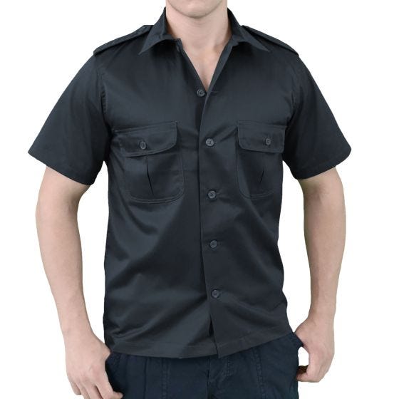 Surplus US Kurzärmliges Hemd Navy