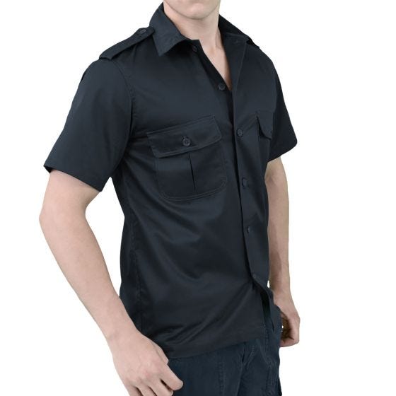 Surplus US Kurzärmliges Hemd Navy