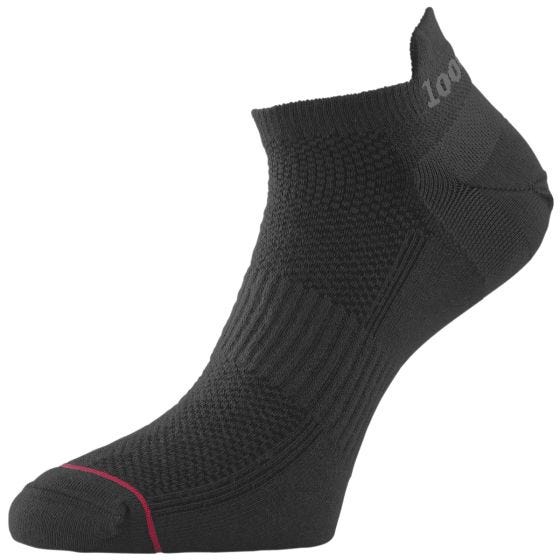 1000 Mile Ultimate Tactel Trainer Liner Socken Schwarz