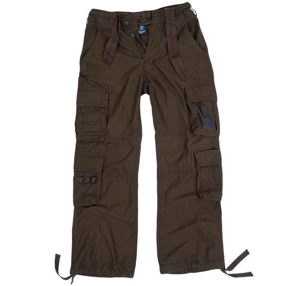 Brandit Pure Vintage Trousers Marron