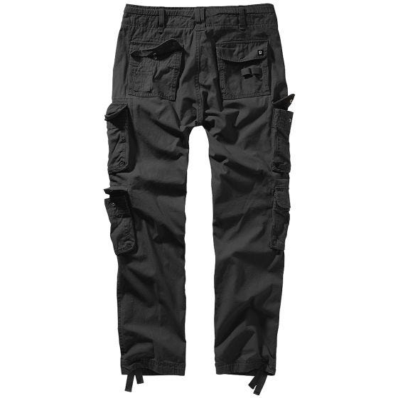 Brandit Pure Slim-Fit-Hose - Schwarz