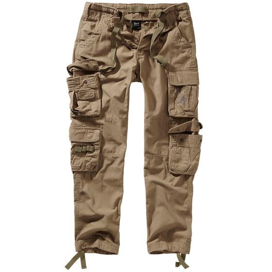 Brandit Pure Slim-Fit-Hose - Beige