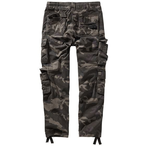 Brandit Pure Slim-Fit-Hose - Dark Camo