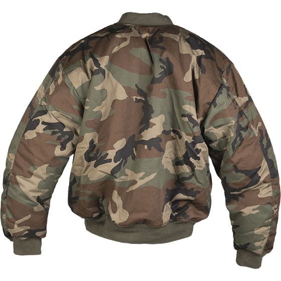 Mil-Tec MA-1 Fliegerjacke Woodland