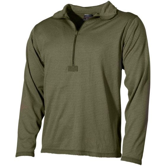 MFH US Level II Gen III Langärmliges Unterhemd OD Green