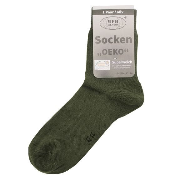 MFH Oeko Socken - Olivgrün