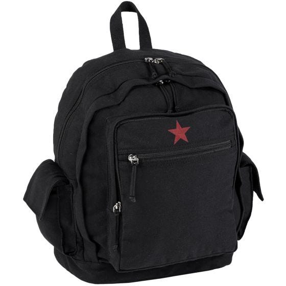 Mil-Tec 'Rouge Star' City Rucksack Noir