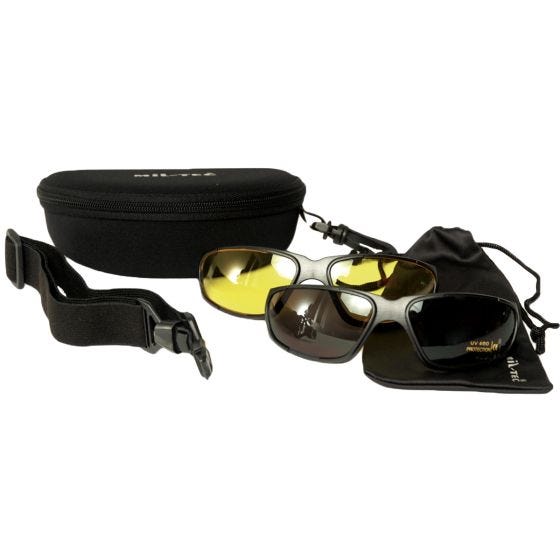 Mil-Tec Tactical Google 3IN1 Noir