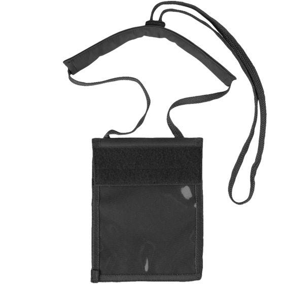 Mil-Tec Neck Wallet Noir