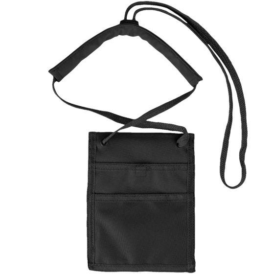Mil-Tec Neck Wallet Noir