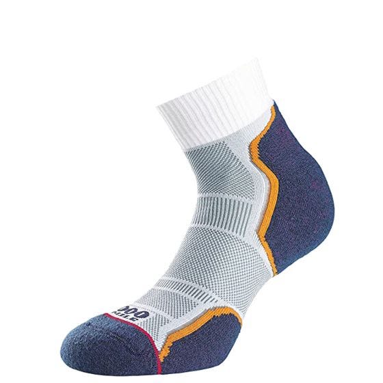 1000 Mile Breeze Anklet Sock Navy/Gris