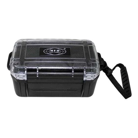 MFH Box Plastic Waterproof Mesh Bag Noir