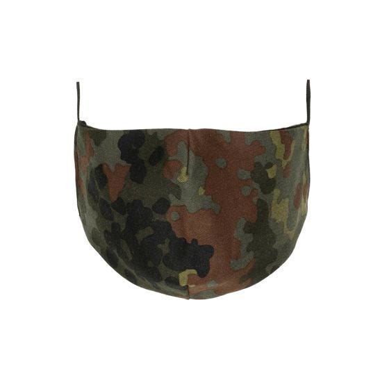 MFH Mund/Nasenschutz Maske - Flecktarn