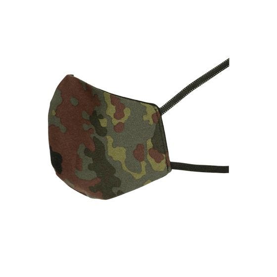MFH Mund/Nasenschutz Maske - Flecktarn