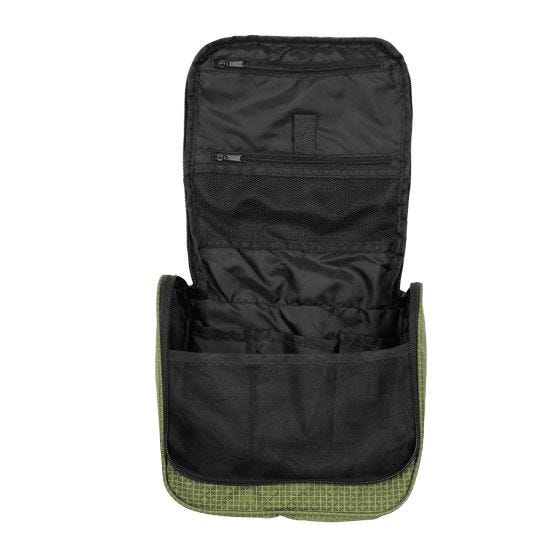 Fox Outdoor Washbag Kulturtasche Ripstop - Olivgrün