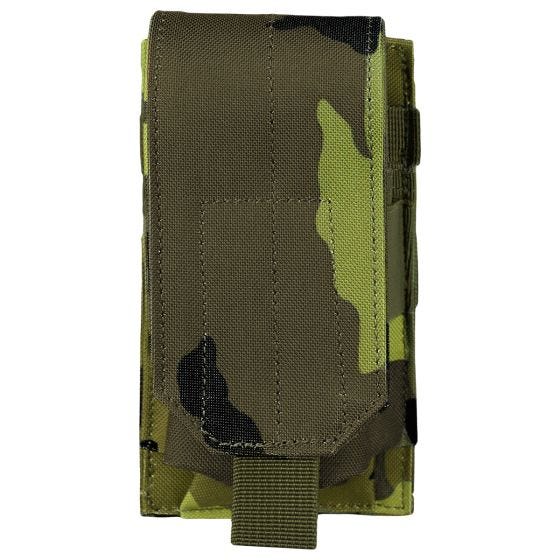 MFH Einzel-Magazintasche für M4/M16 mit MOLLE-Befestigungssystem Czech Woodland