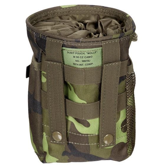 MFH Dump Pouch Abwurftasche mit MOLLE-Befestigungssystem Czech Woodland