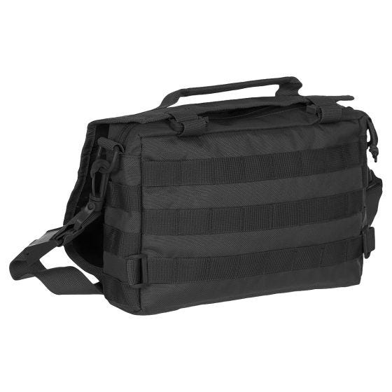 MFH MOLLE Padded Straps Umhängetasche - Schwarz