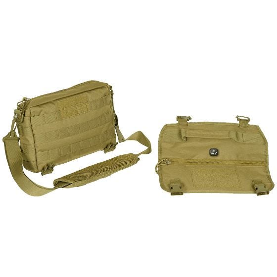 MFH MOLLE Padded Straps Umhängetasche - Coyote Tan