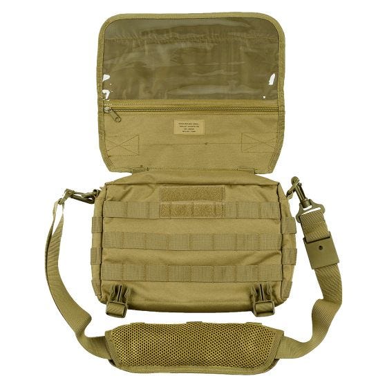 MFH MOLLE Padded Straps Umhängetasche - Coyote Tan