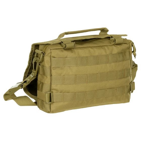 MFH MOLLE Padded Straps Umhängetasche - Coyote Tan