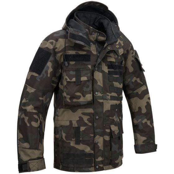 Brandit Performance Outdoor-Jacke - Dark Camo