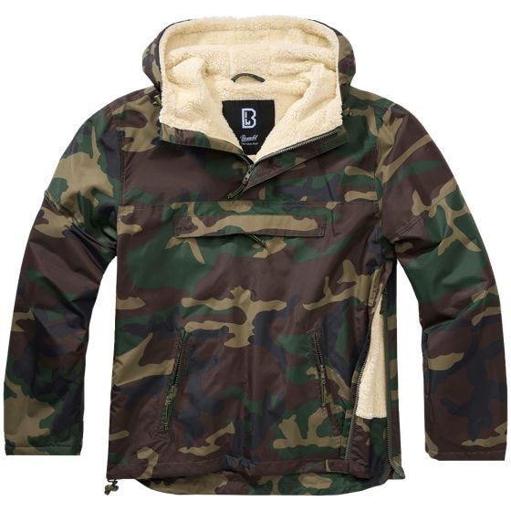 Brandit Sherpa Windjacke - Woodland