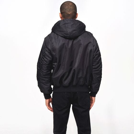 Brandit CWU Kapuzenjacke - Schwarz