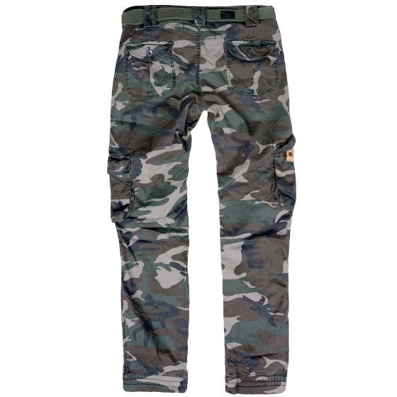 Surplus Slimmy Hose Damen - Woodland Camo