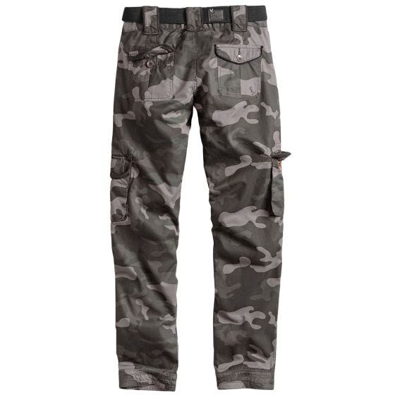 Surplus Slimmy Hose Damen - Black Camo