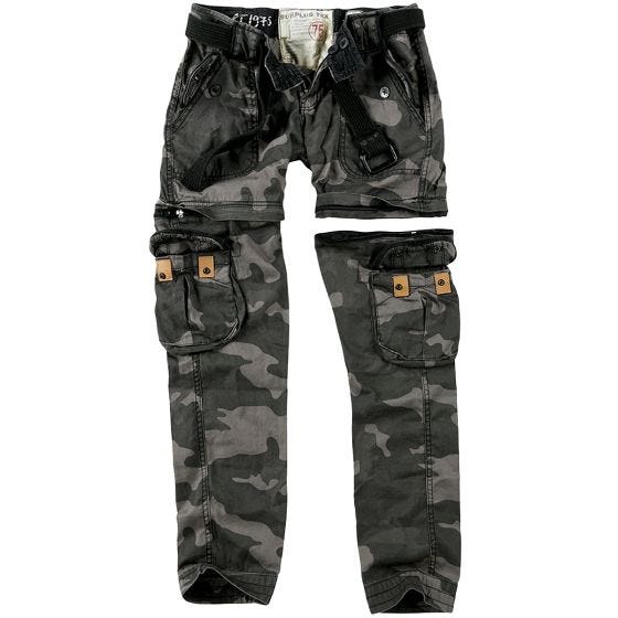 Surplus Premium Hose Damen - Black Camo