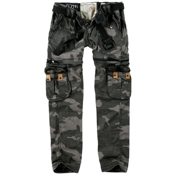 Surplus Premium Hose Damen - Black Camo