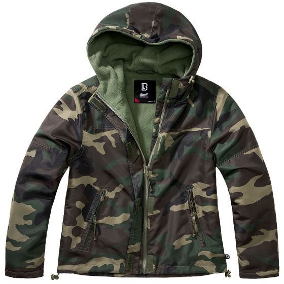 Brandit Damen Windjacke - Woodland