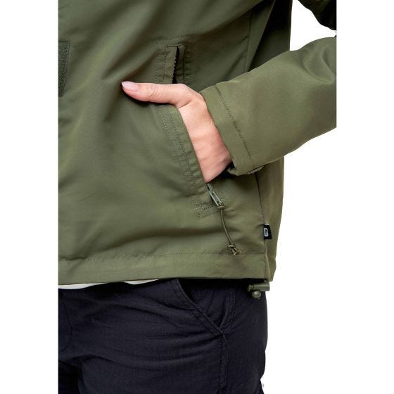 Brandit Damen Windjacke - Olivgrün