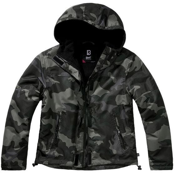 Brandit Damen Windjacke - Dark Camo