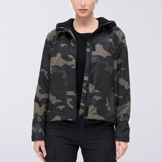 Brandit Damen Windjacke - Dark Camo